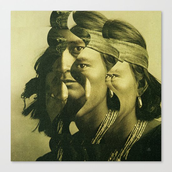 the indian wave 2 Canvas Print