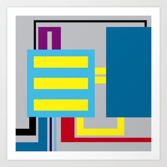 P.H. - Machine Art Print