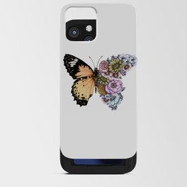 Butterfly in Bloom II iPhone Card Case