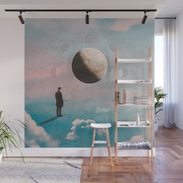 Above the clouds Wall Mural