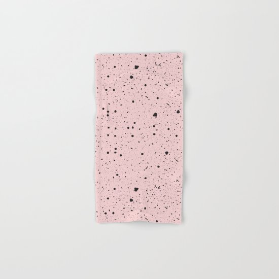 Speckled Pink Hand & Bath Towel