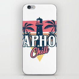 Paphos chill iPhone Skin