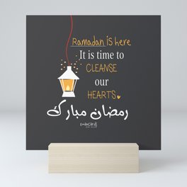 Ramadan is here Mini Art Print