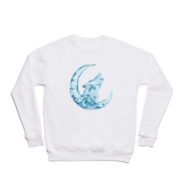 Obsessed by the moon Crewneck Sweatshirt