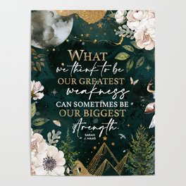 What We Think To Be - ACOWAR Quote Poster