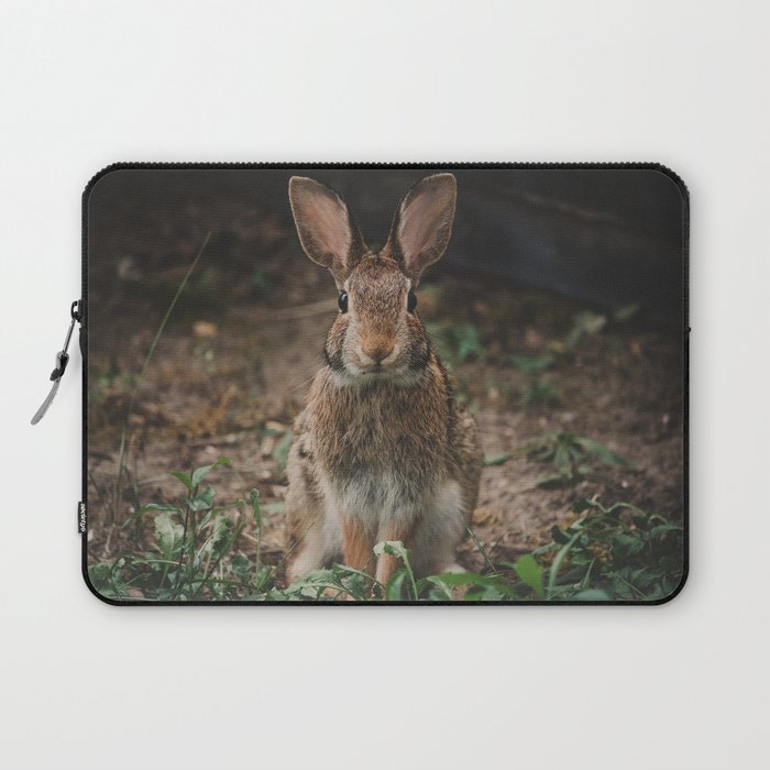 Bunny Rabbit Portrait Laptop Sleeve