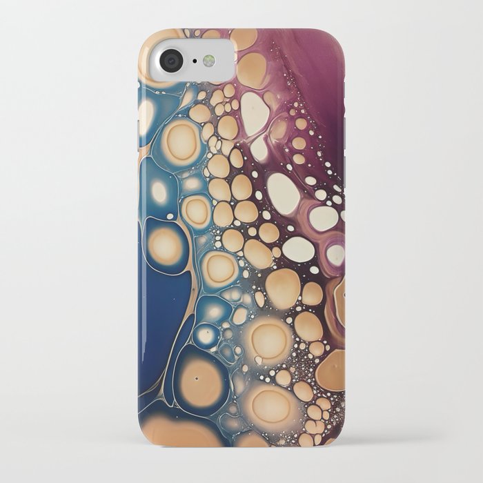 Liquid abstract painting #3 iPhone Case