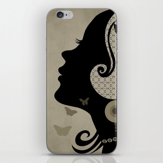 madame butterfly (II) iPhone & iPod Skin