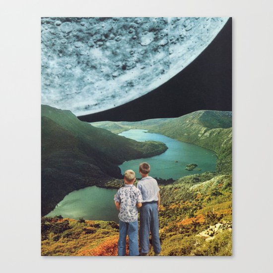 Mercury Afar Canvas Print