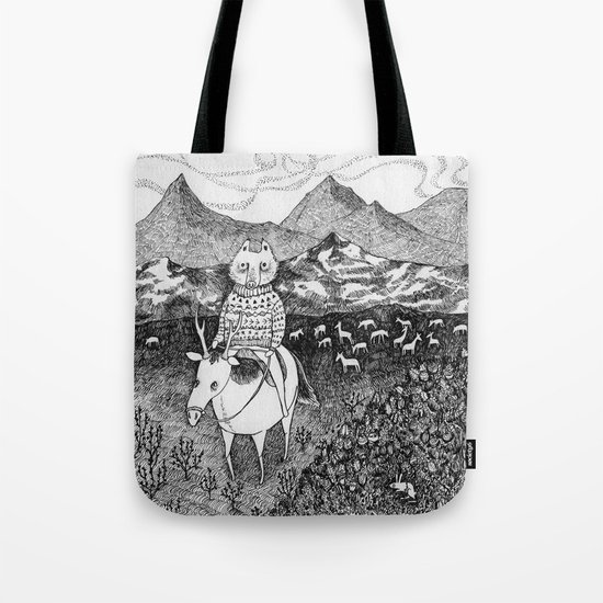 Sami fox Tote Bag