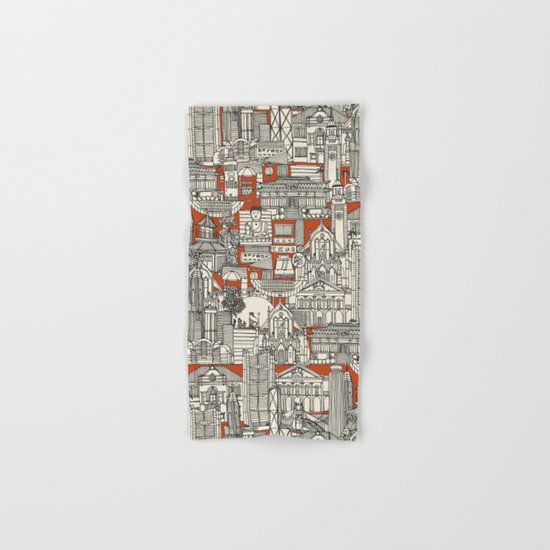 Hong Kong toile de jouy Hand & Bath Towel