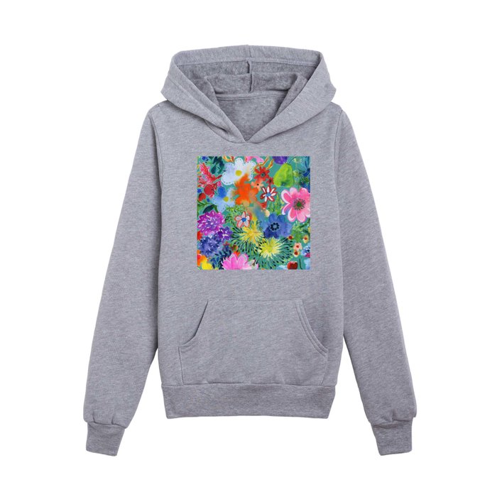 flowers of Thursday N.o 2 Kids Pullover Hoodie