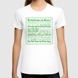 A Few of My Favorite Things - Green T-shirt