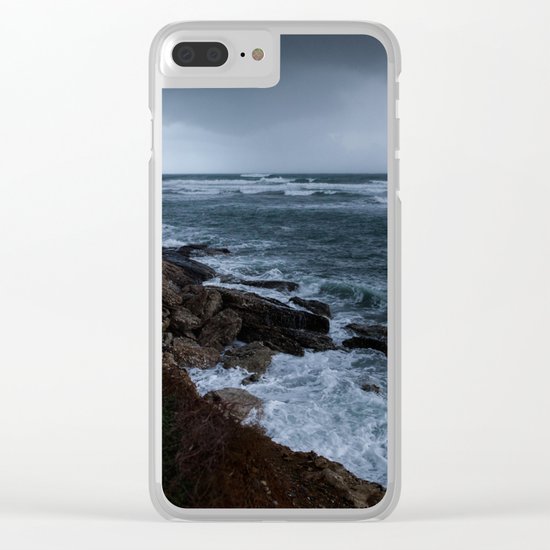 BEACH DAYS XXXIV Clear iPhone Case