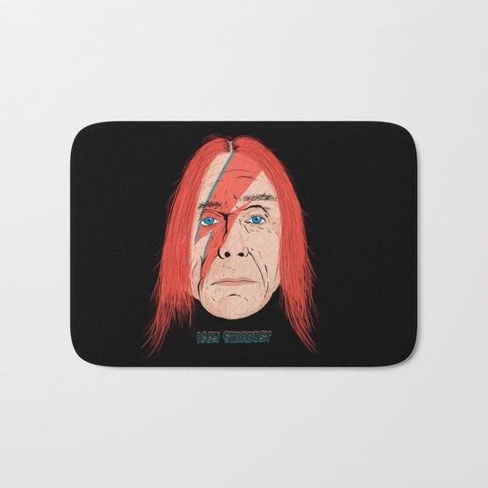Iggy Stardust Bath Mat