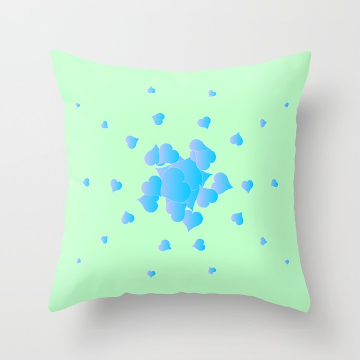 The Fountain of Love Throw Pillow