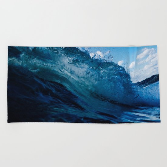 Crashing the Party Beach Towel