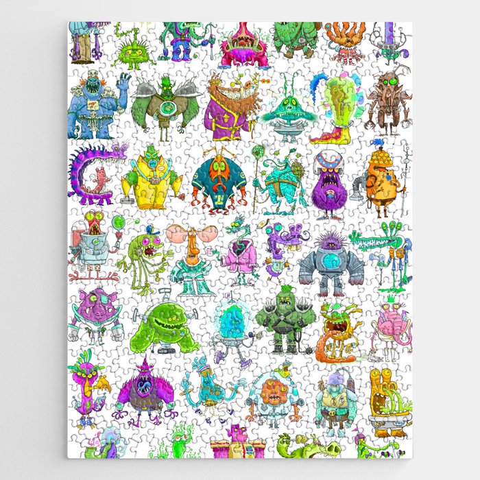 All the Aliens Jigsaw Puzzle