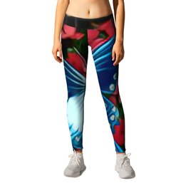 Butterfly Style In Expressive Blend Leggings | Colourful, Zoology, Nature, Graphicdesign, Flight, Insect, Zoo, Conservation, Wings, Wildlife 