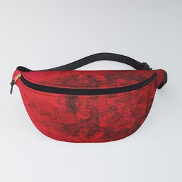 Retro red and black Fanny Pack