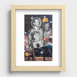 Holiday to Mars Recessed Framed Print