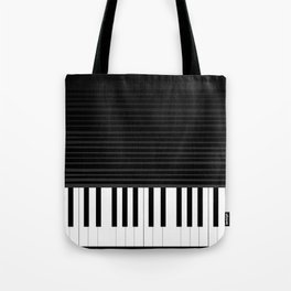 Piano vector art Tote Bag