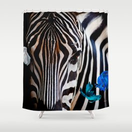 Swimmin with the Fishes (Green) Shower Curtain