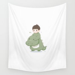 Little Dino Wall Tapestry