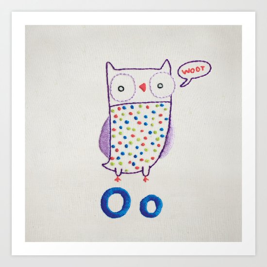 O Owl Art Print
