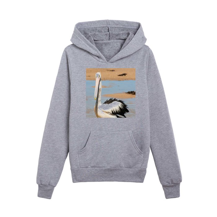 Australian Pelican Kids Pullover Hoodie