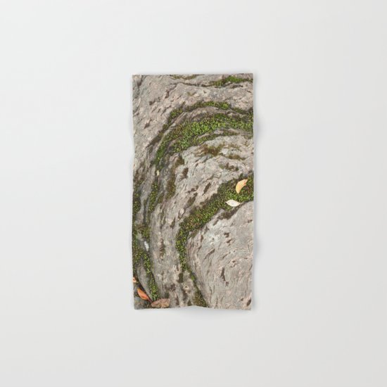 Mossy Stone Curves Hand & Bath Towel
