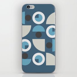 Classic geometric arch circle composition 33 iPhone Skin