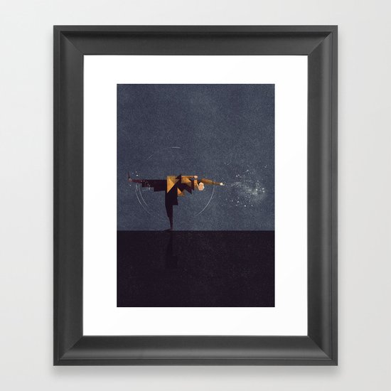 Air Framed Art Print