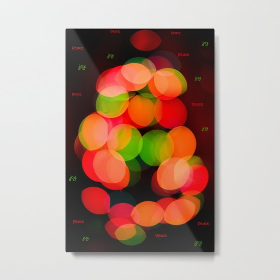 Peace & Joy Metal Print