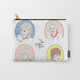 I Heart the Golden Girls Print Carry-All Pouch