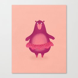 Dancing Bear Canvas Print