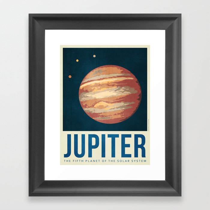 Jupiter Framed Art Print