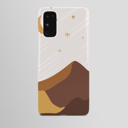 Night In The Desert, Abstract Bohemian Modern Design Android Case
