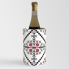 cross stitch pattern Wine Chiller