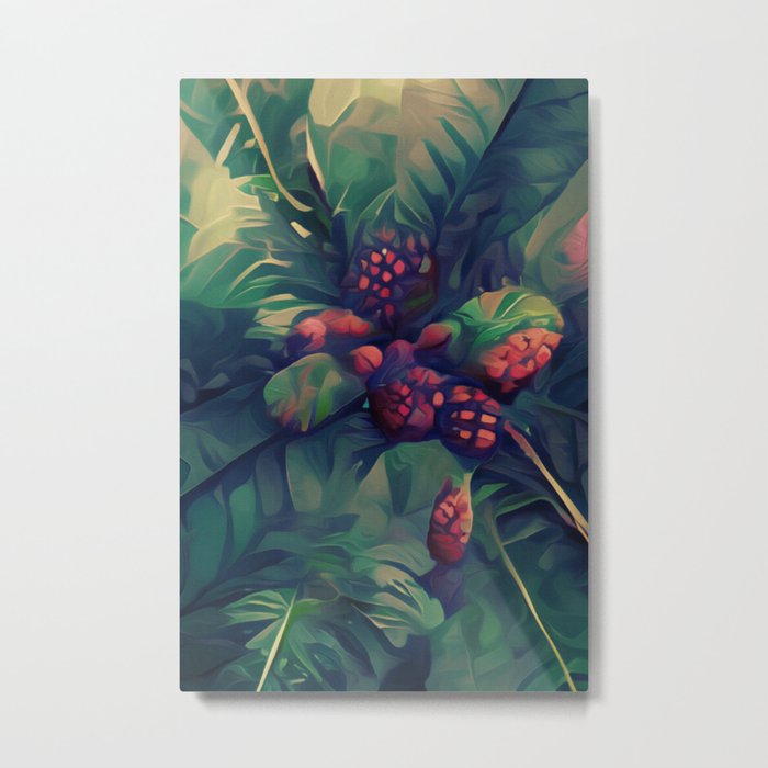 Jungle Berries Metal Print