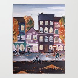 Autumn in London Poster