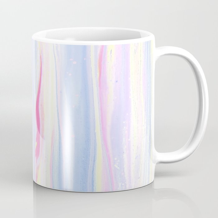 Pink Flame Translucent Coffee Mug