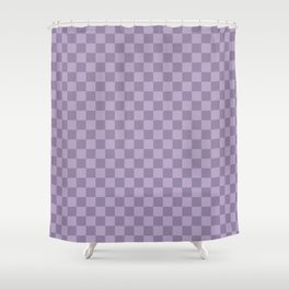 Purple Square Shower Curtain