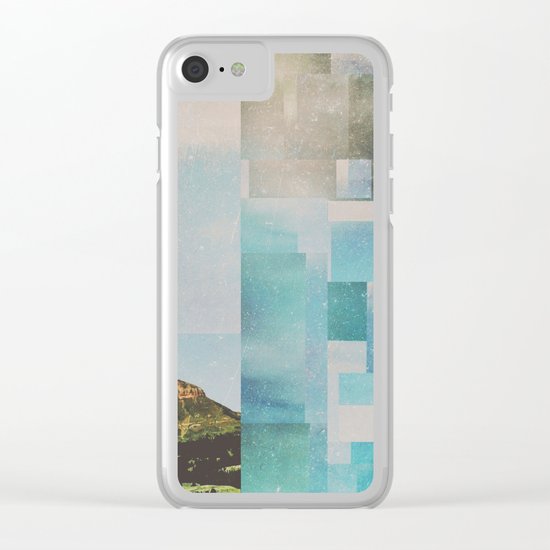 Fractions A65 Clear iPhone Case