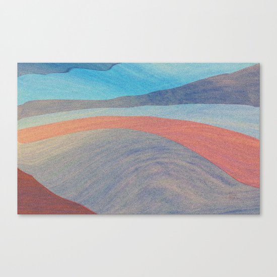 Pink Sand Canvas Print