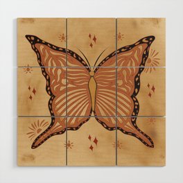 Rustic Butterfly Wood Wall Art