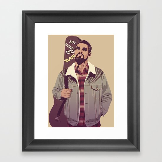 80/90s - K. Dr Framed Art Print