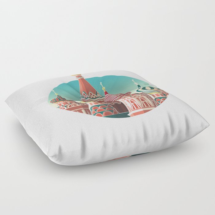 Saint Basil's Cathedral Floor Pillow
