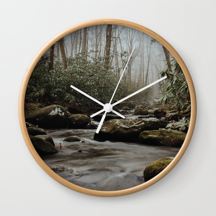 Great Smoky Mountains National Park - Porter's Creek Wall Clock