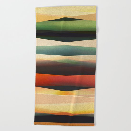 ABSTRACT 08 Beach Towel